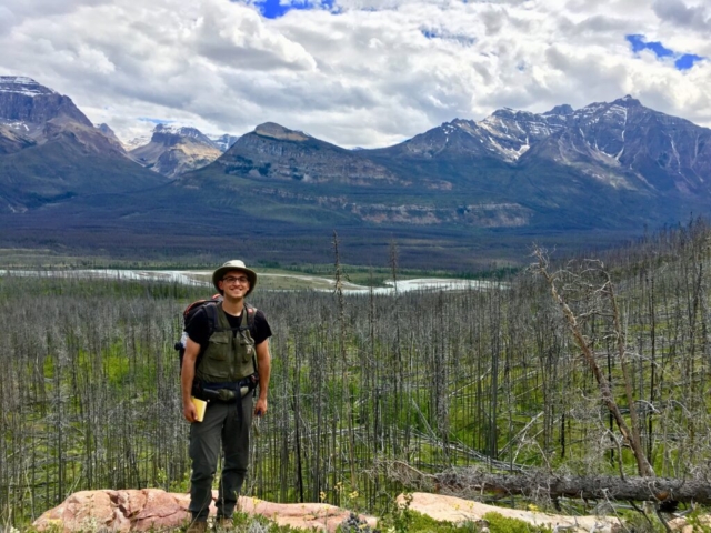 PhD fieldwork (Cambrian bioturbation)